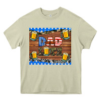 Mossy dad life with beers Heavy Core Tee - HRA Design Shop