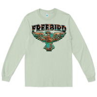 Matcha aztec free bird Long Sleeve Tee - NancyCooperArtShop