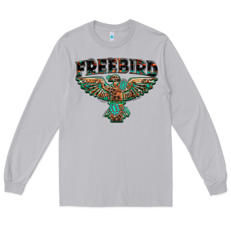 Aztec Free Bird Long Sleeve Tee by NancyCooperArtShop | Teevron