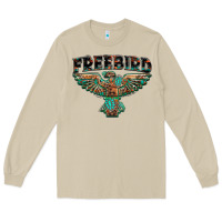 Mushroom aztec free bird Long Sleeve Tee - NancyCooperArtShop