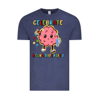 Vintage Denim celebrate neurodiversity Vintage Tee - MaliasSmallBusiness