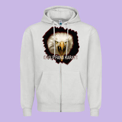 Eagle Fang Karate Zipper Hoodie Designed By Bettercallsaul