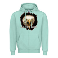 Seafoam Eagle Fang Karate Zipper Hoodie - Bettercallsaul