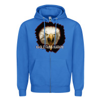 True Royal Eagle Fang Karate Zipper Hoodie - Bettercallsaul