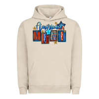 Pigment French Oak American mini 4th of july Urban Hoodie - FaDigitalArtStudio