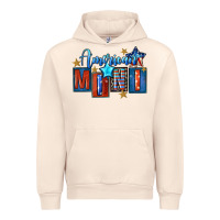Sandshell American mini 4th of july Urban Hoodie - FaDigitalArtStudio