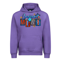 Tulip American mini 4th of july Urban Hoodie - FaDigitalArtStudio