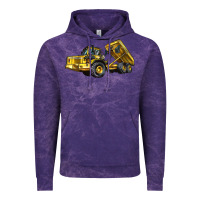 Cloud Purple Articulated Hauler Vintage Hoodie - LillyAllenDesigns