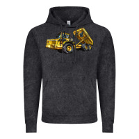 Vintage Black Articulated Hauler Vintage Hoodie - LillyAllenDesigns