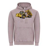 Vintage Zinc Articulated Hauler Vintage Hoodie - LillyAllenDesigns