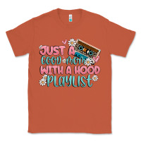Copper just a good mom with a hood playlist Classic Tee - MaliasSmallBusiness