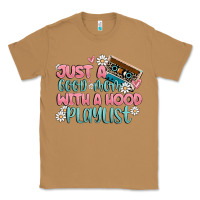 Toasted Coconut just a good mom with a hood playlist Classic Tee - MaliasSmallBusiness