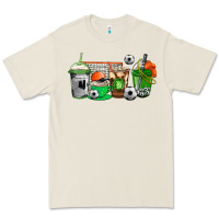 Bone soccer coffee cups Premium Tee - AdoDesignShop