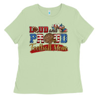 Matcha loud and proud football mom Ladies Tee - HRA Design Shop