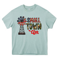 Arona small town usa Heavy Core Tee - CowhideDigitalArt