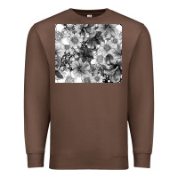 Chestnut black and white floral Premium Sweatshirt - TumblerDesignByShophia