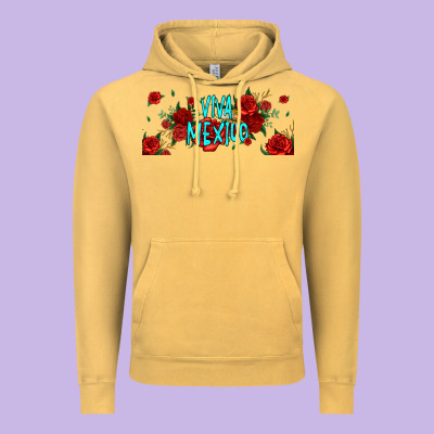 Viva Mexico Long Live Mexico Vintage Hoodie Designed By Jasminsmagicworld