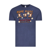 Vintage Denim glitter baseball Vintage Tee - MaliasSmallBusiness