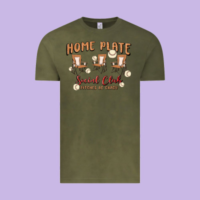 Glitter Baseball Vintage Tee Designed By Maliassmallbusiness