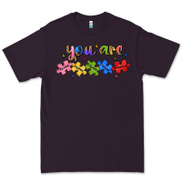 Plum you are loved autism Premium Tee - JahusDesignShop