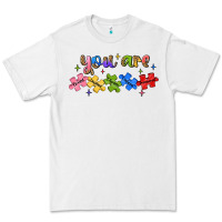 White you are loved autism Premium Tee - JahusDesignShop