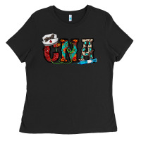 Black cna Ladies Tee - CowhideDigitalArt