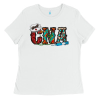 White cna Ladies Tee - CowhideDigitalArt