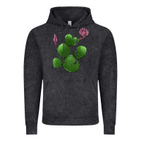 Vintage Black heart cactus Vintage Hoodie - Jasminsmagicworld