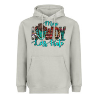 Moon Dust Western More Howdy Less Hate Cowboy Hat Gemstone Heavyweight Hoodie - HowdyJamesFarm