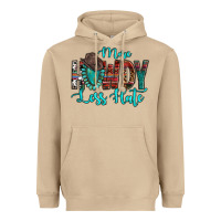 Mushroom Western More Howdy Less Hate Cowboy Hat Gemstone Heavyweight Hoodie - HowdyJamesFarm