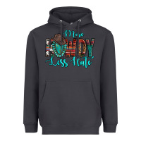 Smoke Western More Howdy Less Hate Cowboy Hat Gemstone Heavyweight Hoodie - HowdyJamesFarm