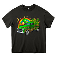 Asphalt st patricks shamrock gold rainbow balloon candy truck Heavy Core Tee - FaDigitalArtStudio