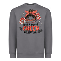 Storm loud&proud mama messy bun Heavyweight Sweatshirt - MaliasSmallBusiness