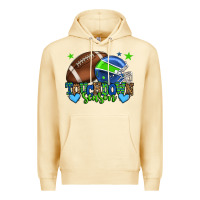 Pina Colada Touchdown season American football green and blue Premium Hoodie - HowdyJamesFarm