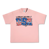 Salmon land of the free usa Urban Heavy Tee - MaliasSmallBusiness