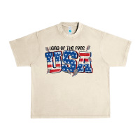 Sandshell land of the free usa Urban Heavy Tee - MaliasSmallBusiness