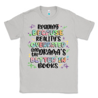 Moon Dust reading because realitys overrated Classic Tee - MaliasSmallBusiness