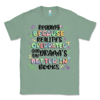 Sage reading because realitys overrated Classic Tee - MaliasSmallBusiness