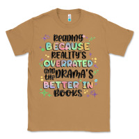 Toasted Coconut reading because realitys overrated Classic Tee - MaliasSmallBusiness