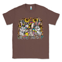 Chestnut Happy Easter Classic Tee - CowhideDigitalArt