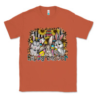 Copper Happy Easter Classic Tee - CowhideDigitalArt