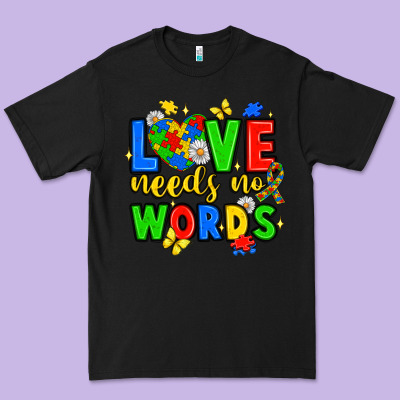 Love Needs No Words Premium Tee Designed By Jahusdesignshop