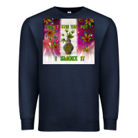 Navy i don't stir the pot i smoke it Premium Sweatshirt - TumblerDesignByShophia