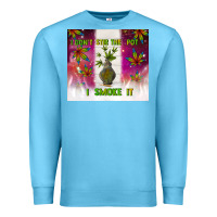 Ocean Blue i don't stir the pot i smoke it Premium Sweatshirt - TumblerDesignByShophia