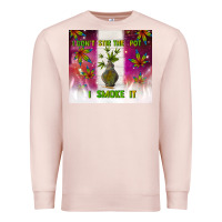 Pale Pink i don't stir the pot i smoke it Premium Sweatshirt - TumblerDesignByShophia