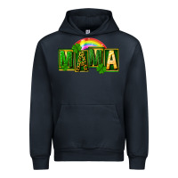Navy St. Patricks Day mama Urban Hoodie - FaDigitalArtStudio