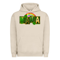 Pigment French Oak St. Patricks Day mama Urban Hoodie - FaDigitalArtStudio