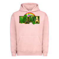 Pigment Salmon St. Patricks Day mama Urban Hoodie - FaDigitalArtStudio