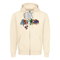 Sandshell Superheros Zipper Hoodie - Bettercallsaul