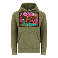 Vintage Olive be mine valentine's day cow Vintage Hoodie - Jasminsmagicworld